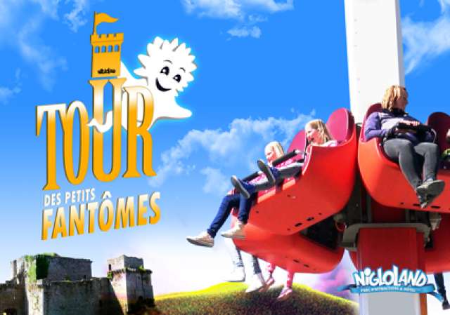L'attraction La Tour des Petits Fantômes e au parc Nigloland