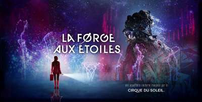 Aquaféérie nocturne La forge aux Etoiles,  spectacle du Futuroscope avec Le cirque du soleil