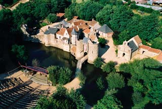 Vue Aérienne de la Cité Médiévale du Puy du Fou