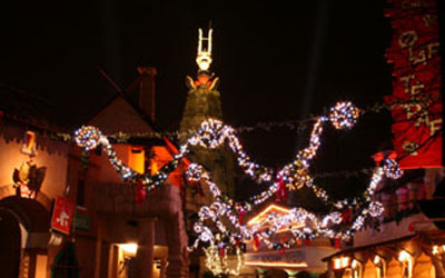 Le Père Noël au Parc Astérix