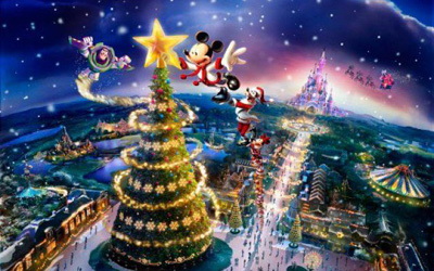 Une nouvelle invitée pour le Noël de la Nouvelle Génération à Disneyland