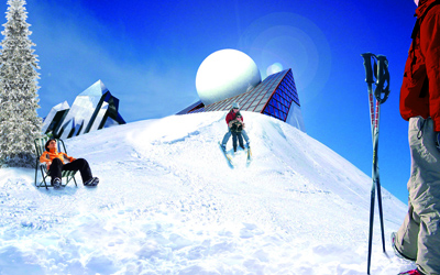 Découvrez les joies du ski au Futuroscope