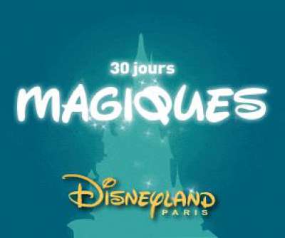 30 jours magiques à Disneyland Paris