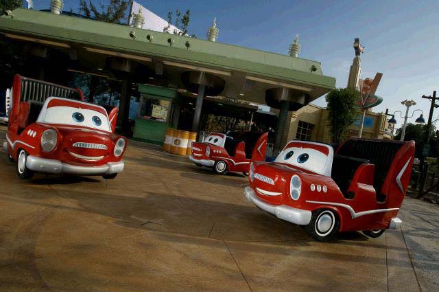 Cars Quatre Roues Rallye : L'Attraction