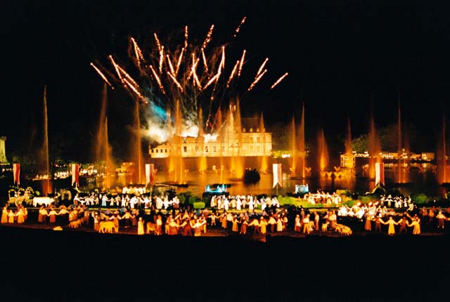 Le Final de La Cinescénie au Puy du Fou