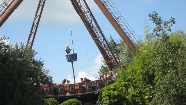 La Bag Pearl, le bateau pirate du Parc bagatelle