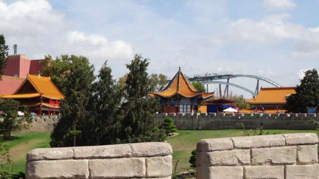 La muraille de Chine à Port Aventura