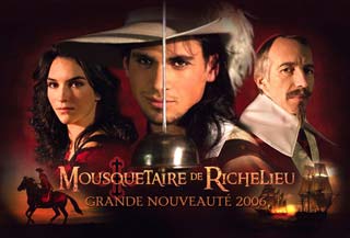 Afiche de Mousquetaire de Richelieu au Puy du Fou