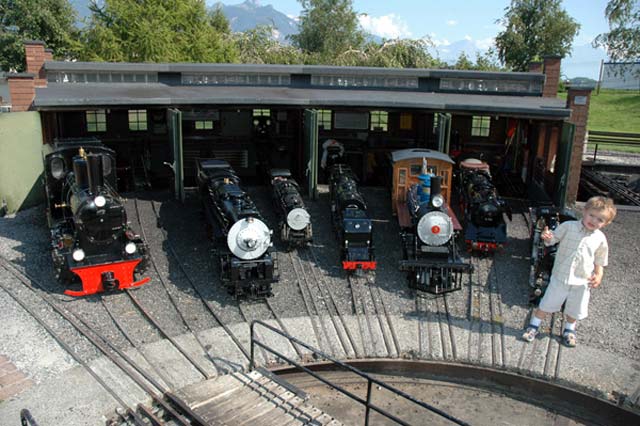 Les trains à la taille des tous petits